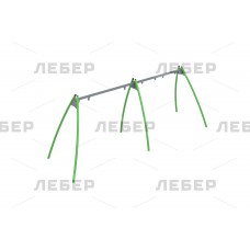 Рама качелей металлических двойных и 